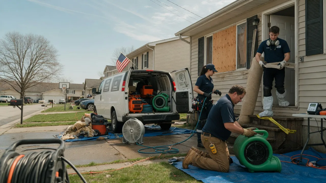 Water Damage Restoration in Harlan, IA near me
